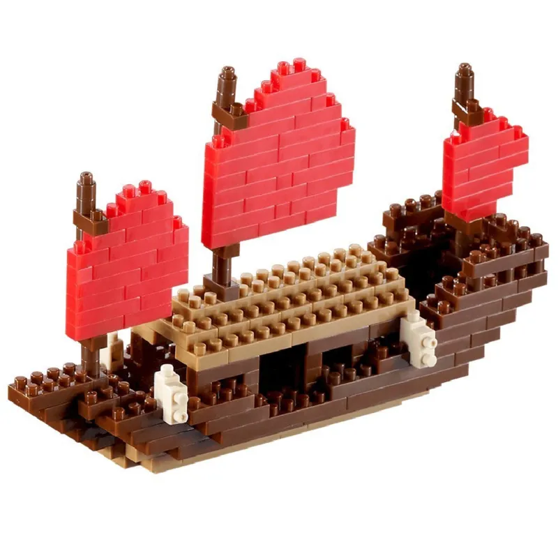 Nano Puzzle 3D - Drakar Viking (Level 3)