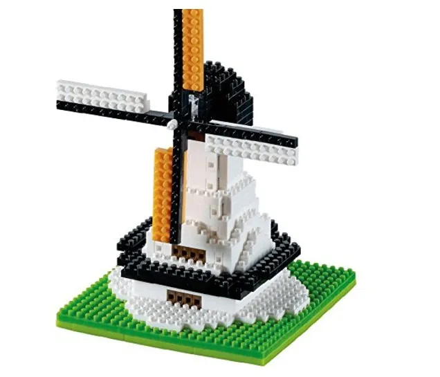 Nano Puzzle 3D - Moulin à Vent (Level 1)