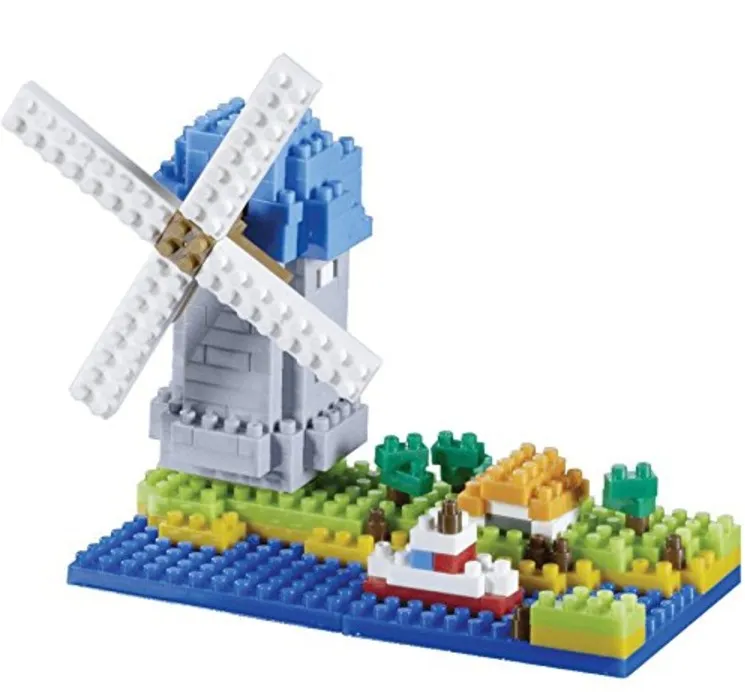 Nano Puzzle 3D - Moulin à Vent (Level 3)