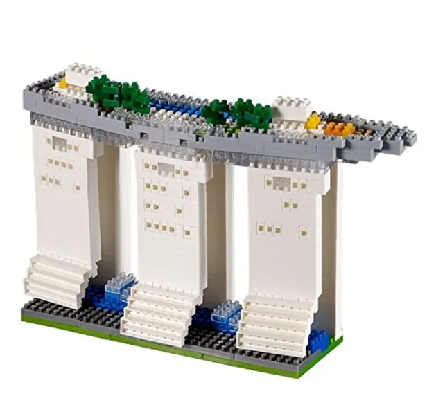 Nano Puzzle 3D - Marina Bay Sands (Level 4)
