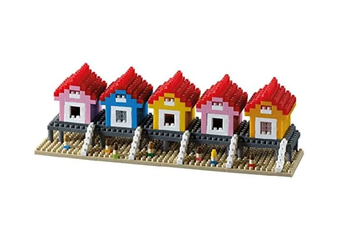 Nano Puzzle 3D - Maisons de la Plage (Level 4)