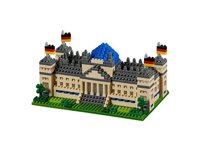Nano 3D Puzzle - Reichstag Berlin (Level 4)