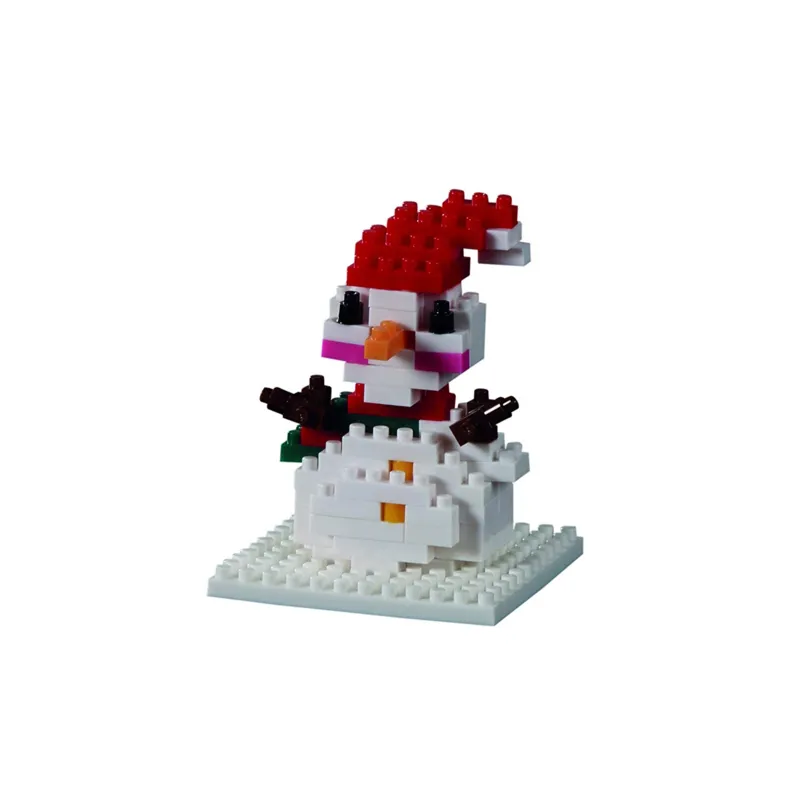 Nano Puzzle 3D - Carte Bonhomme de Neige