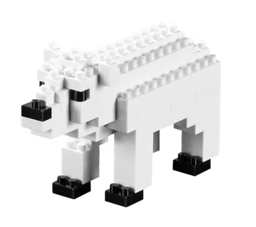 Nano Puzzle 3D - Ours Blanc