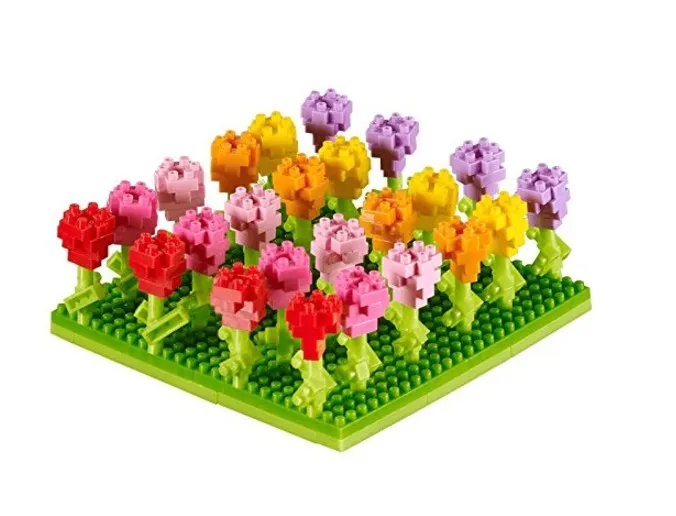 Nano Puzzle 3D - Champ de Tulipes (Level 3)