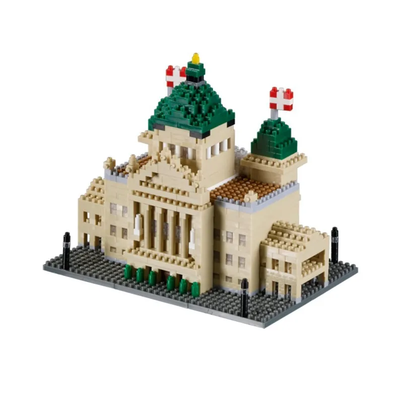 Nano Puzzle 3D - Bundeshaus Schweiz (Level 4)