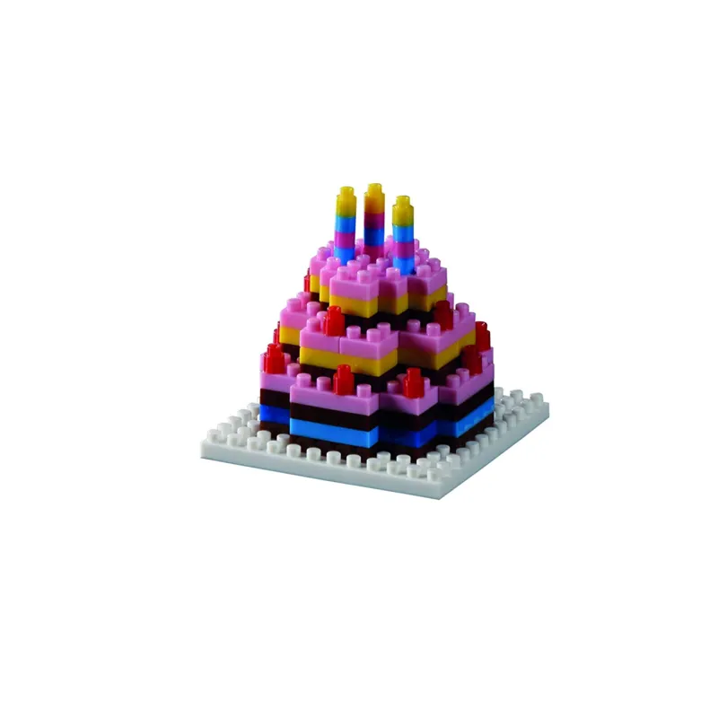 Nano Puzzle 3D - Carte Gâteau d'Anniversaire