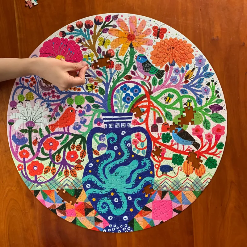 Pièces XXL - OISEAUX ET FLEURS