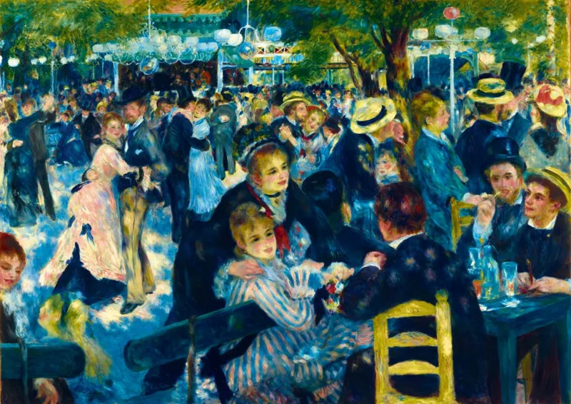 Renoir - Dance at Le Moulin de la Galette, 1876