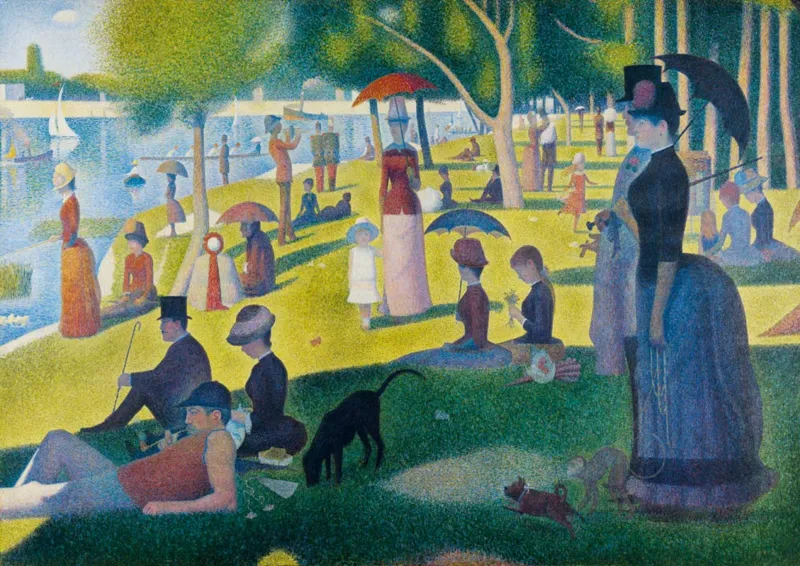 Georges Seurat - A Sunday Afternoon on the Island of La Grande Jatte, 1886