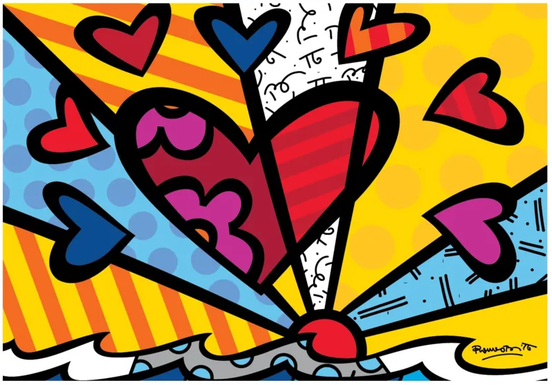 Romero Britto - New Day