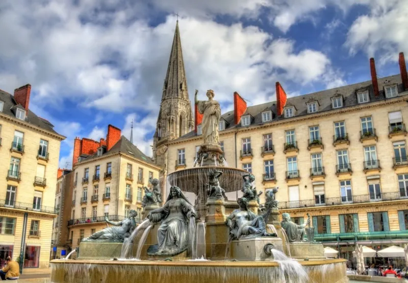 44 - Loire Atlantique - Place Royale, Nantes, France