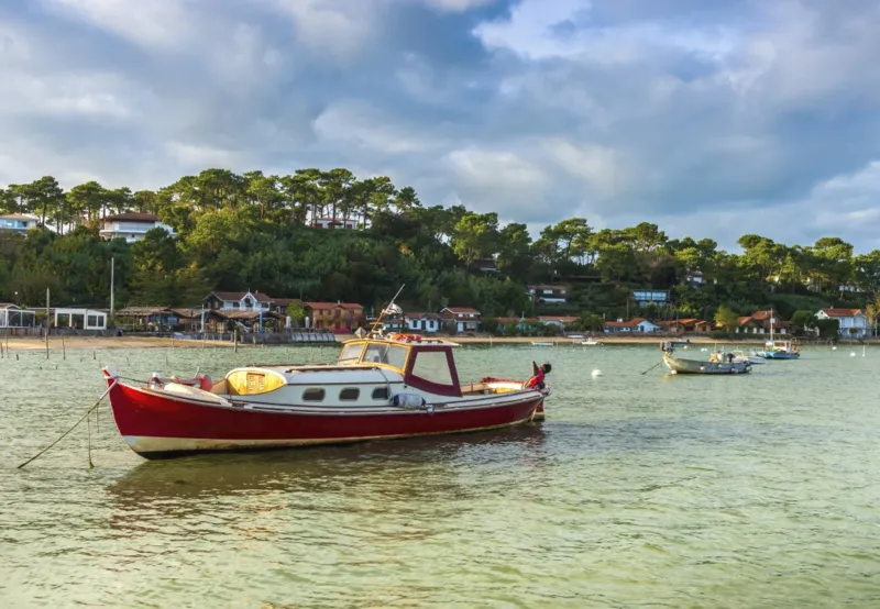 Bateaux dans le Bassin d'Arcachon