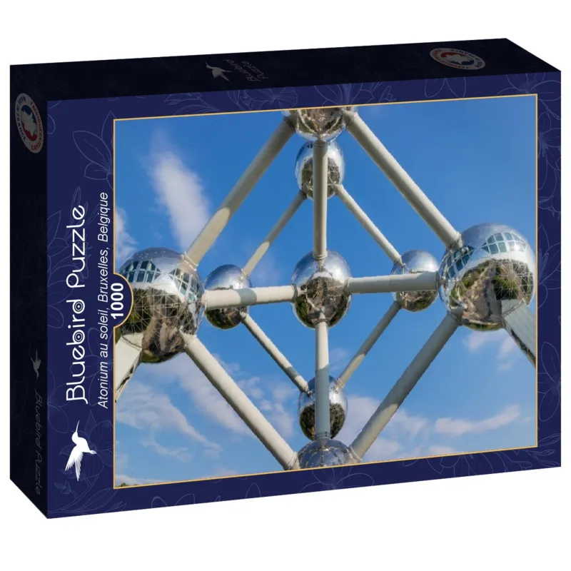 Atonium au soleil, Bruxelles, Belgique