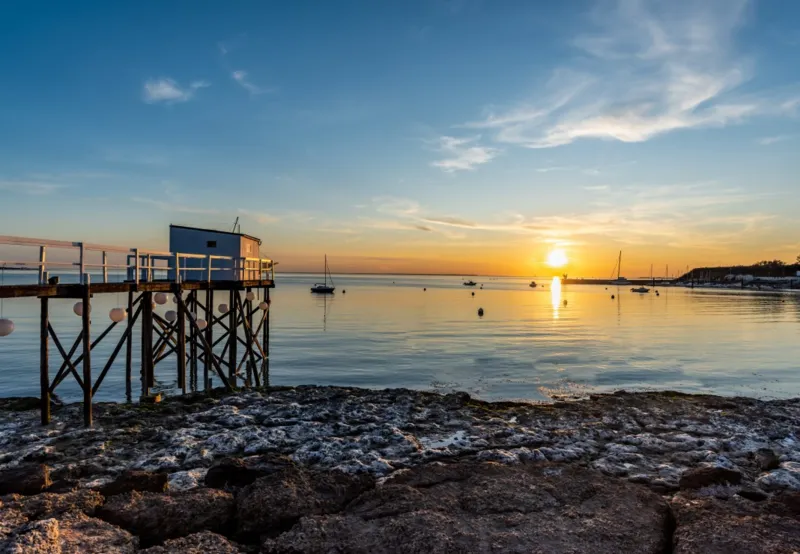 Coucher de Soleil sur Port Sud