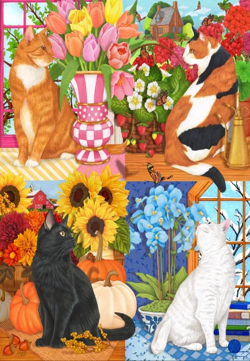 Chats des Quatre Saisons