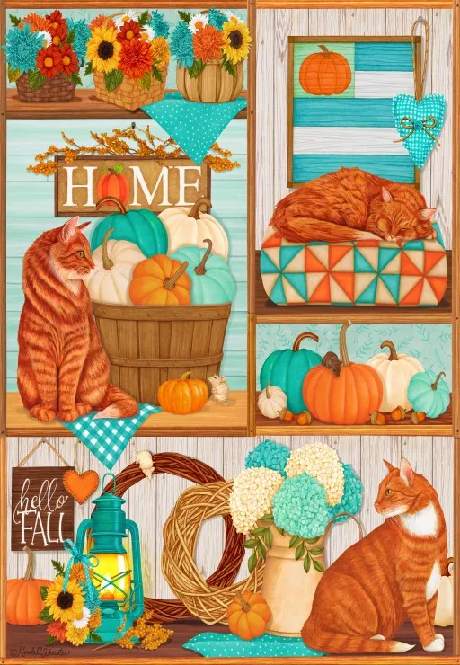Patchwork de Citrouilles