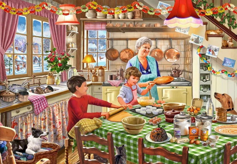 Les Pâtisseries de Noël de Grand-Mère