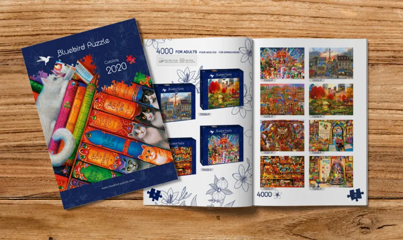 Catalogue Bluebird Puzzle - 2020 - 68 Pages