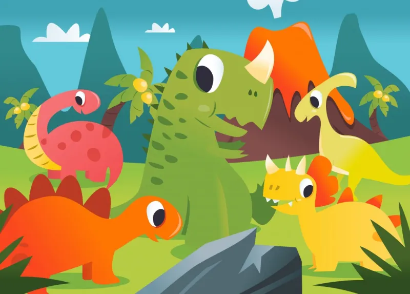 Les Joyeux Dinosaures