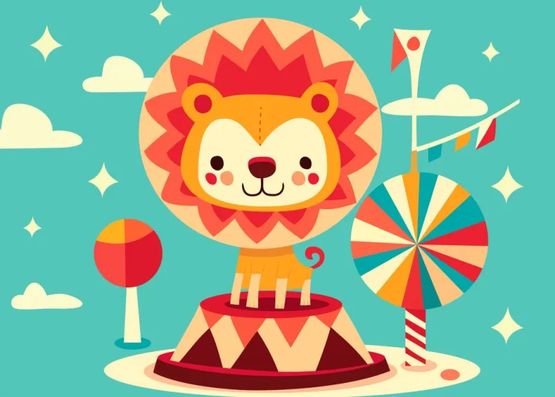 Le Lionceau Fait son Cirque