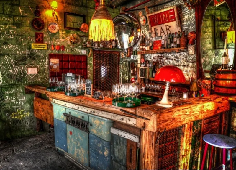 Ruin Bar in Budapest