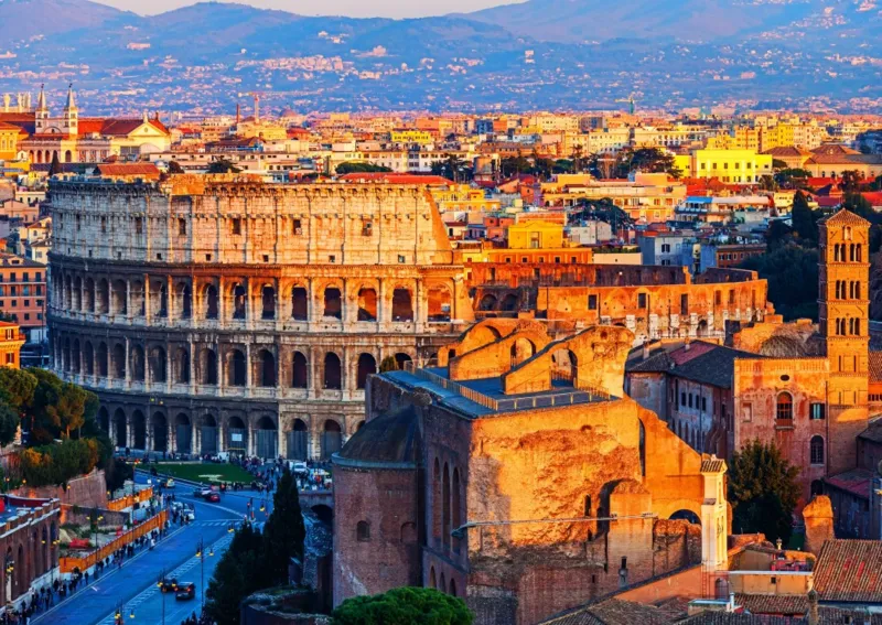 Colosseum in Rome, Italy