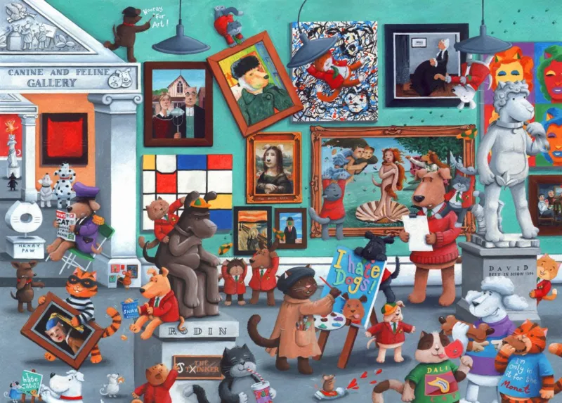 Galerie d'Art « Chats et Chiens "