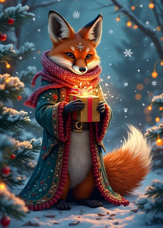 Le Cadeau de Noël du Renard