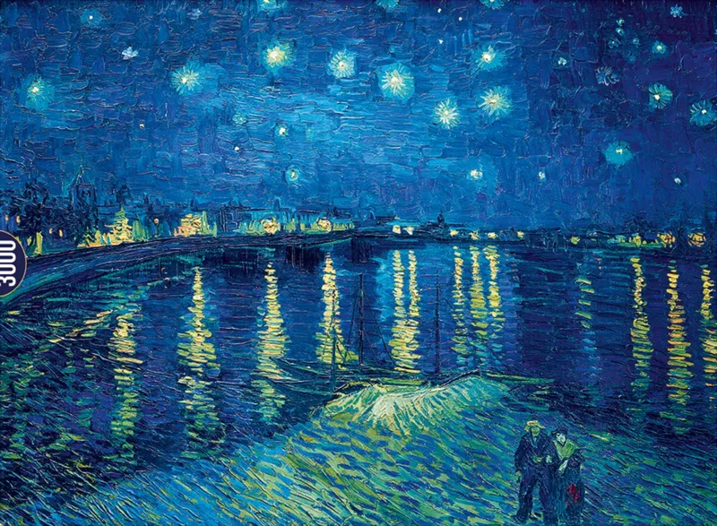 Van Gogh Vincent - Starry Night over the Rhône, 1888