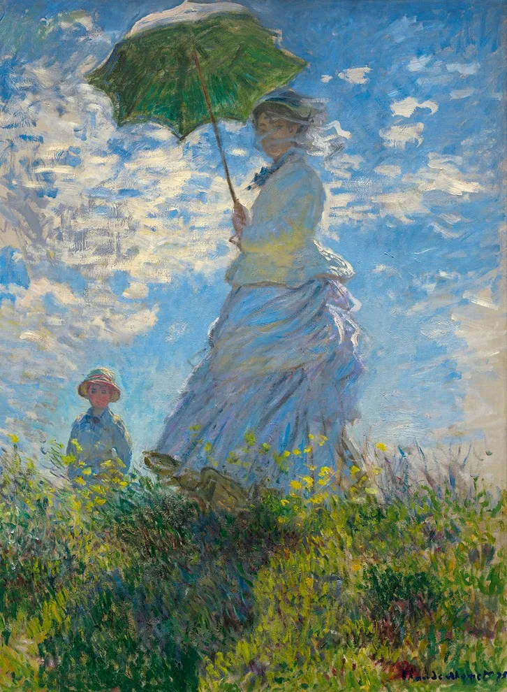 Claude Monet - La Femme à l'Ombrelle, 1875