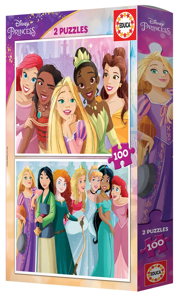2 Puzzles - Disney Princess