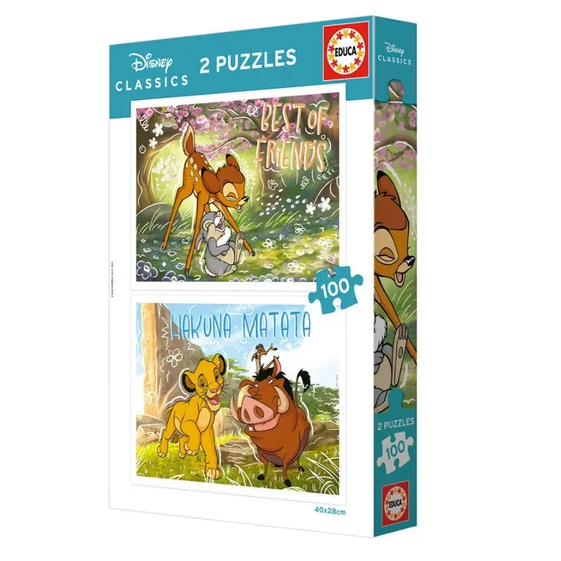 2 Puzzles - Classiques Disney