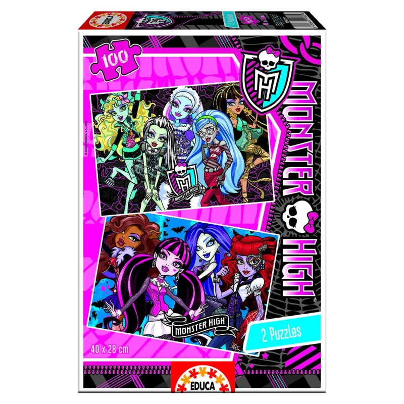 2 Puzzles - Monster High