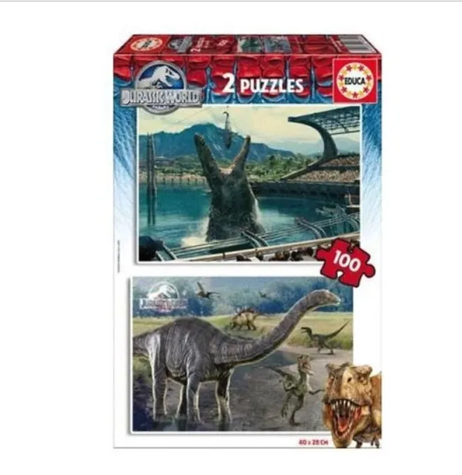 2 Puzzles - Jurassic World
