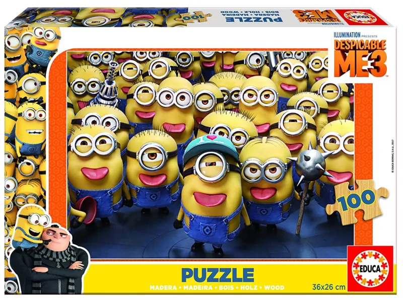 Holzpuzzle - Minions