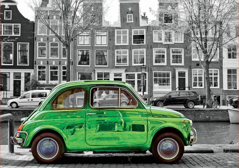 Voiture à Amsterdam