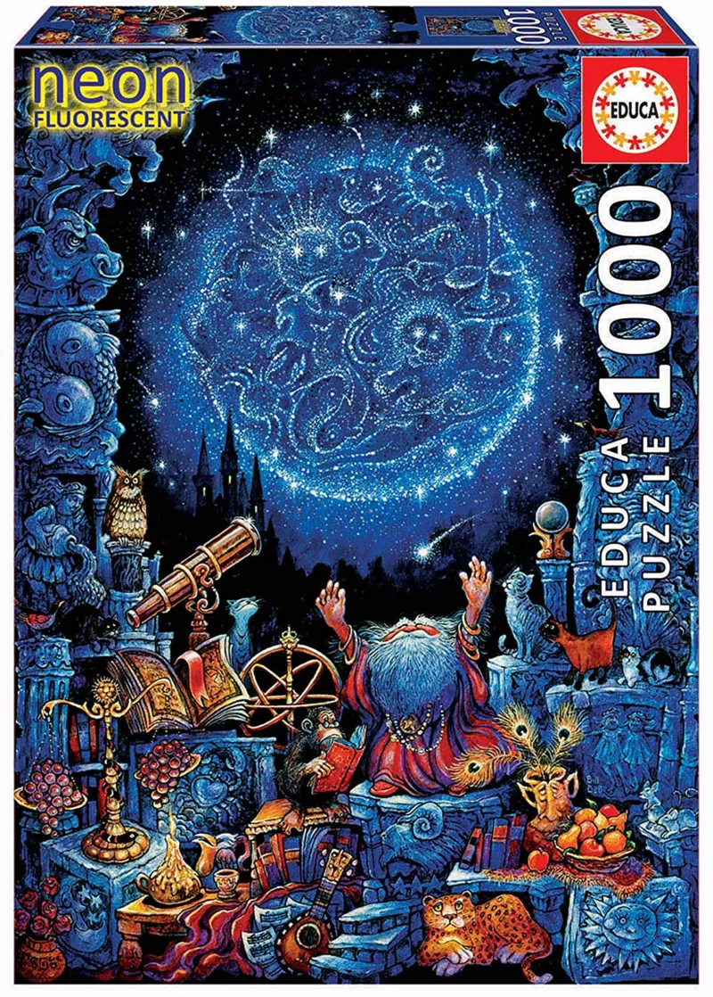 Puzzle Néon - Astrologie