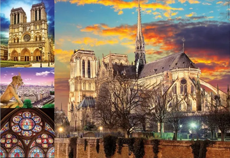 Collage - Notre Dame de Paris