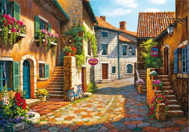 Rue de Village, France