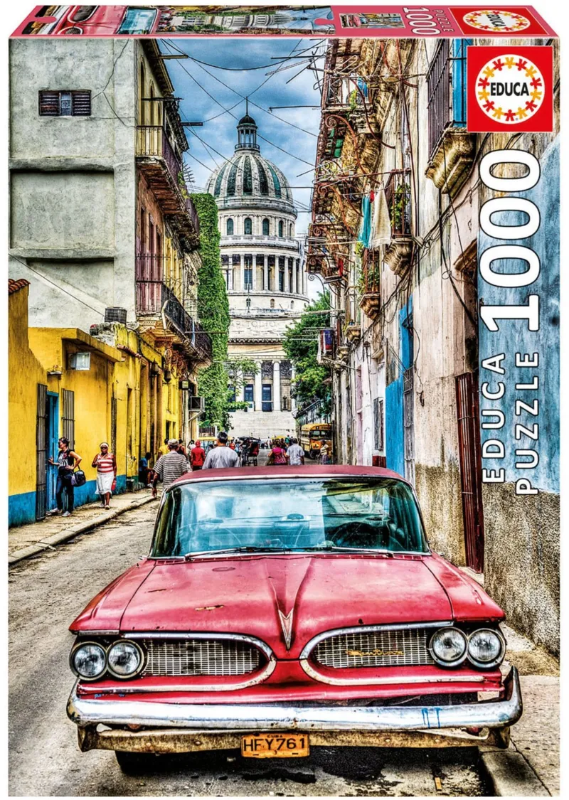 Vintage Car in Old Havana