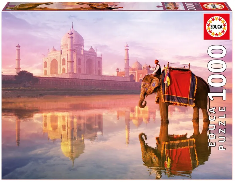 Elephant at Taj Mahal