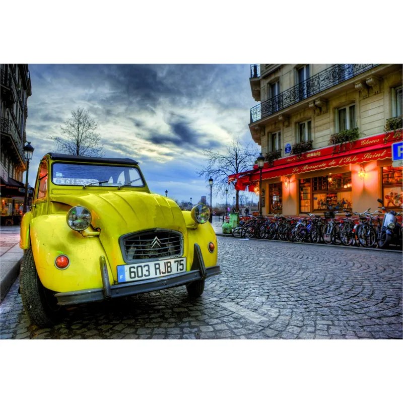 France, Paris : Crépuscule parisien