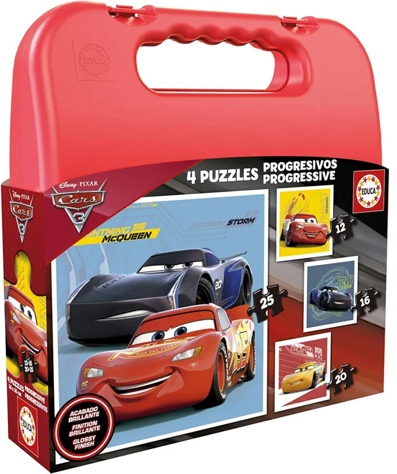 4 Puzzles - Cars 3