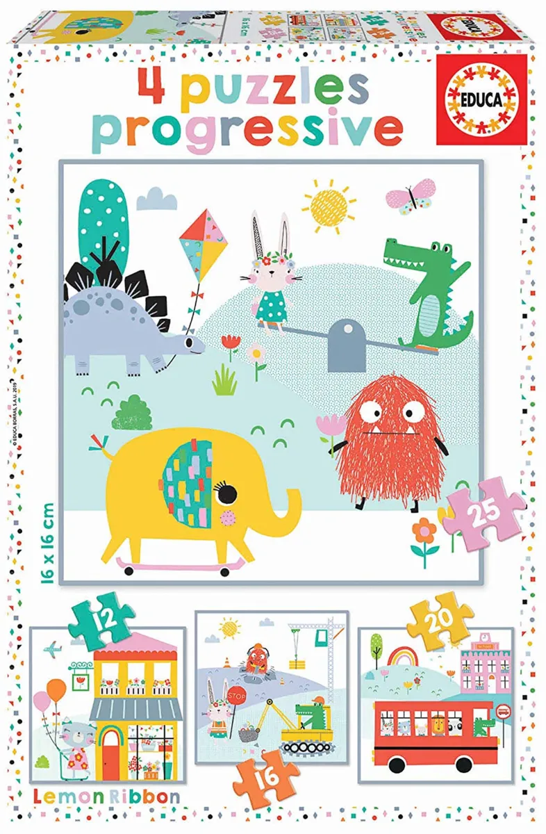 2 Puzzles - Lemon Ribbon