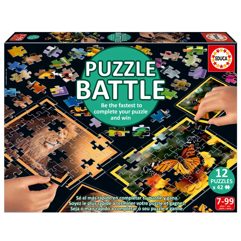 12 Puzzles - Puzzle Battle La Nature