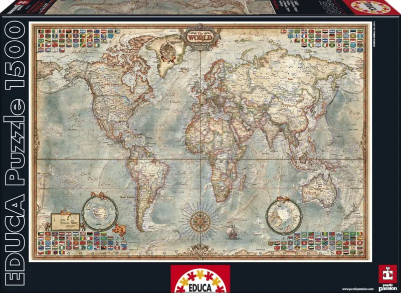 Le Monde, Carte Politique