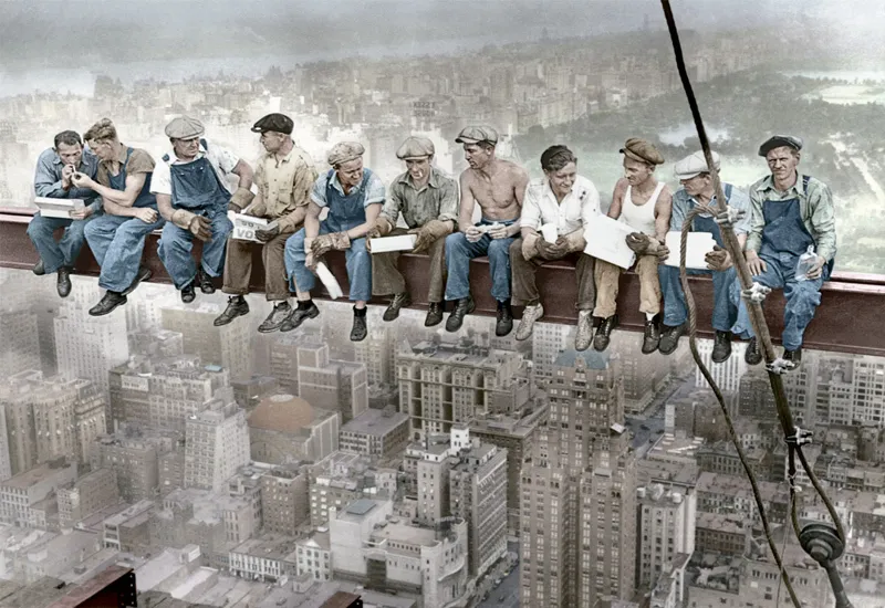 Déjeuner à New-York