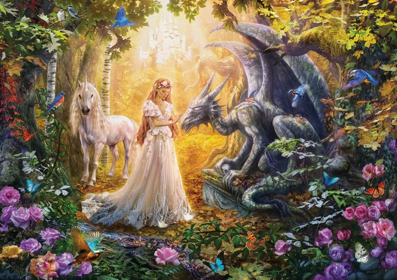 Dragon, Princesse et Licorne