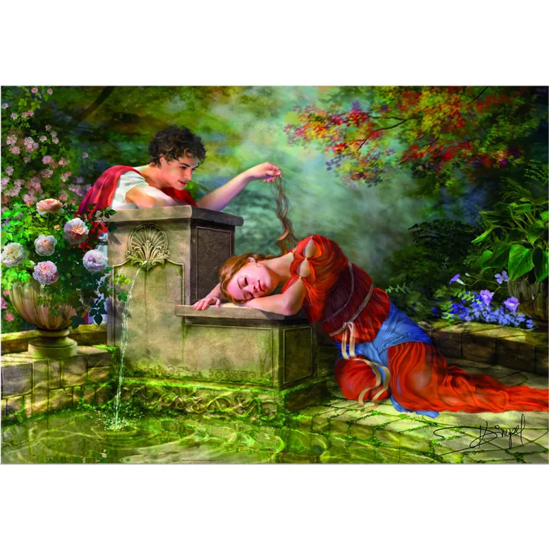 Pendant qu'elle dormait